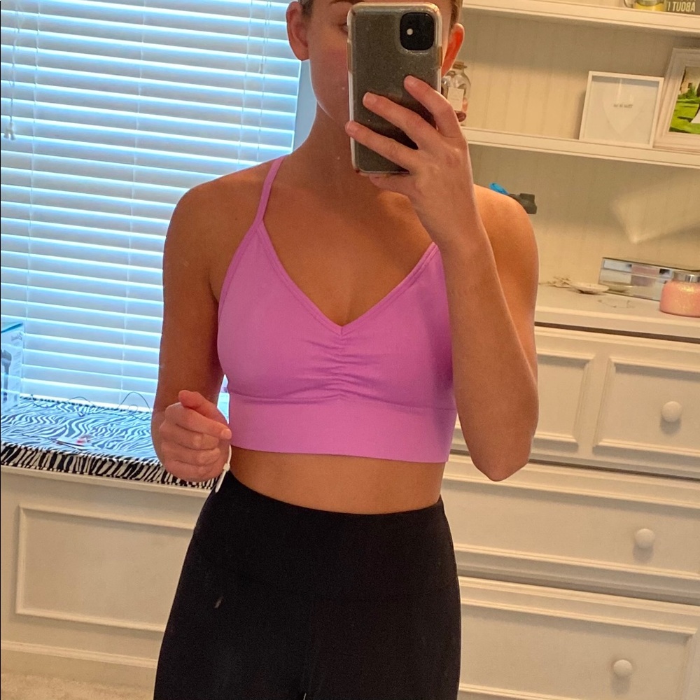 Workout crop top
